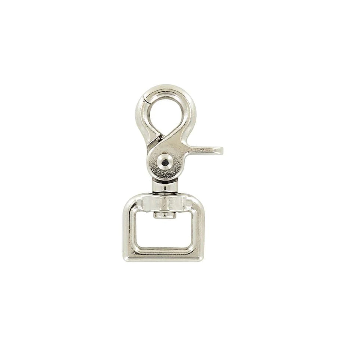 3/4" Nickel, Trigger Swivel Snap Hook, Zinc Alloy