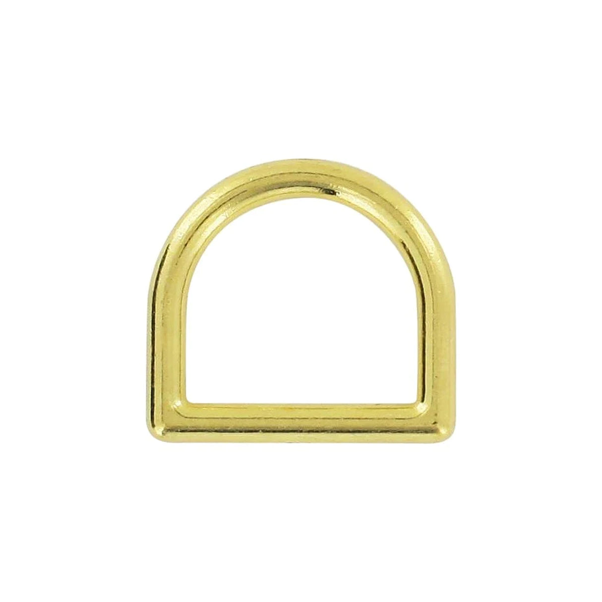 3/4" Brass, Cast D-Ring, Zinc Alloy
