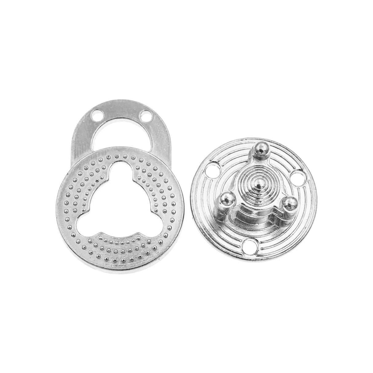 1 3/8" Nickel, Turn Lock , Zinc Alloy