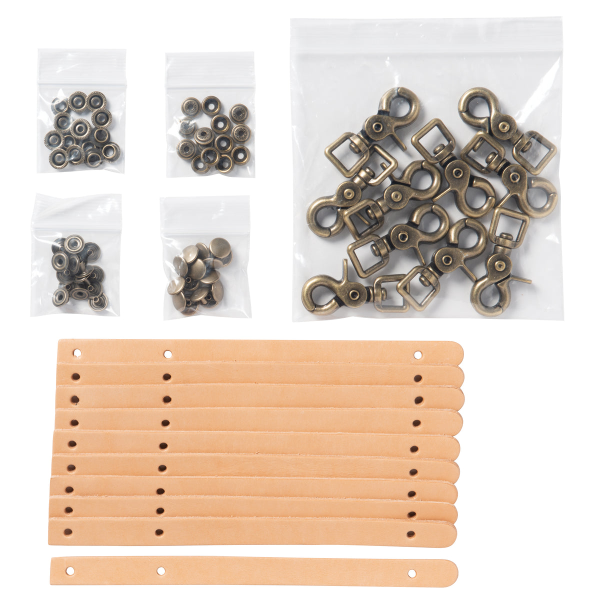 Rectangle Key Fob Kit, 10 Pack