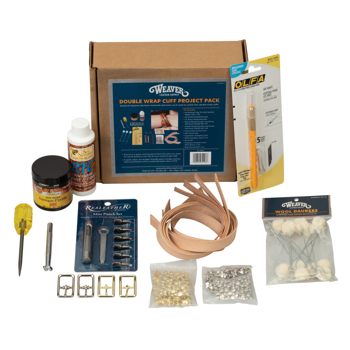 Double Wrap Cuff Project Pack