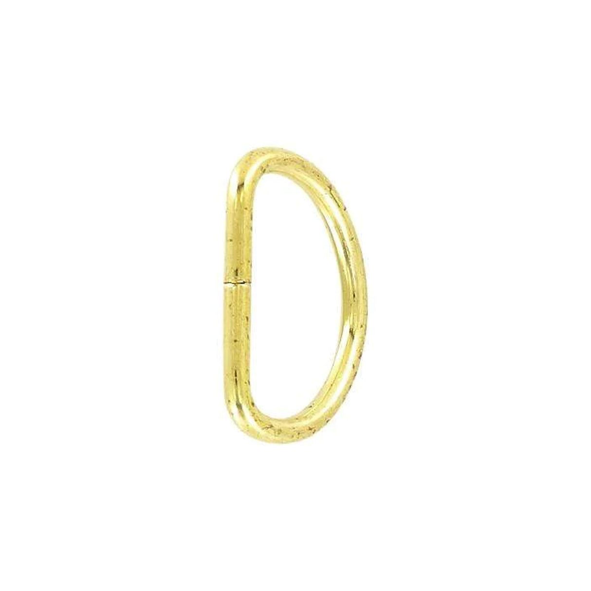 3/4" Brass, Split D-Ring, Steel