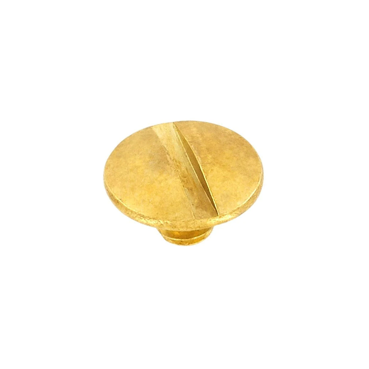 3/16" Brass, Screw Only, Solid Brass PK10