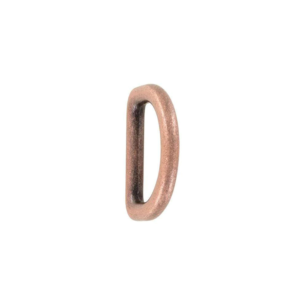 1" Antique Copper, Cast D-Ring, Zinc Alloy