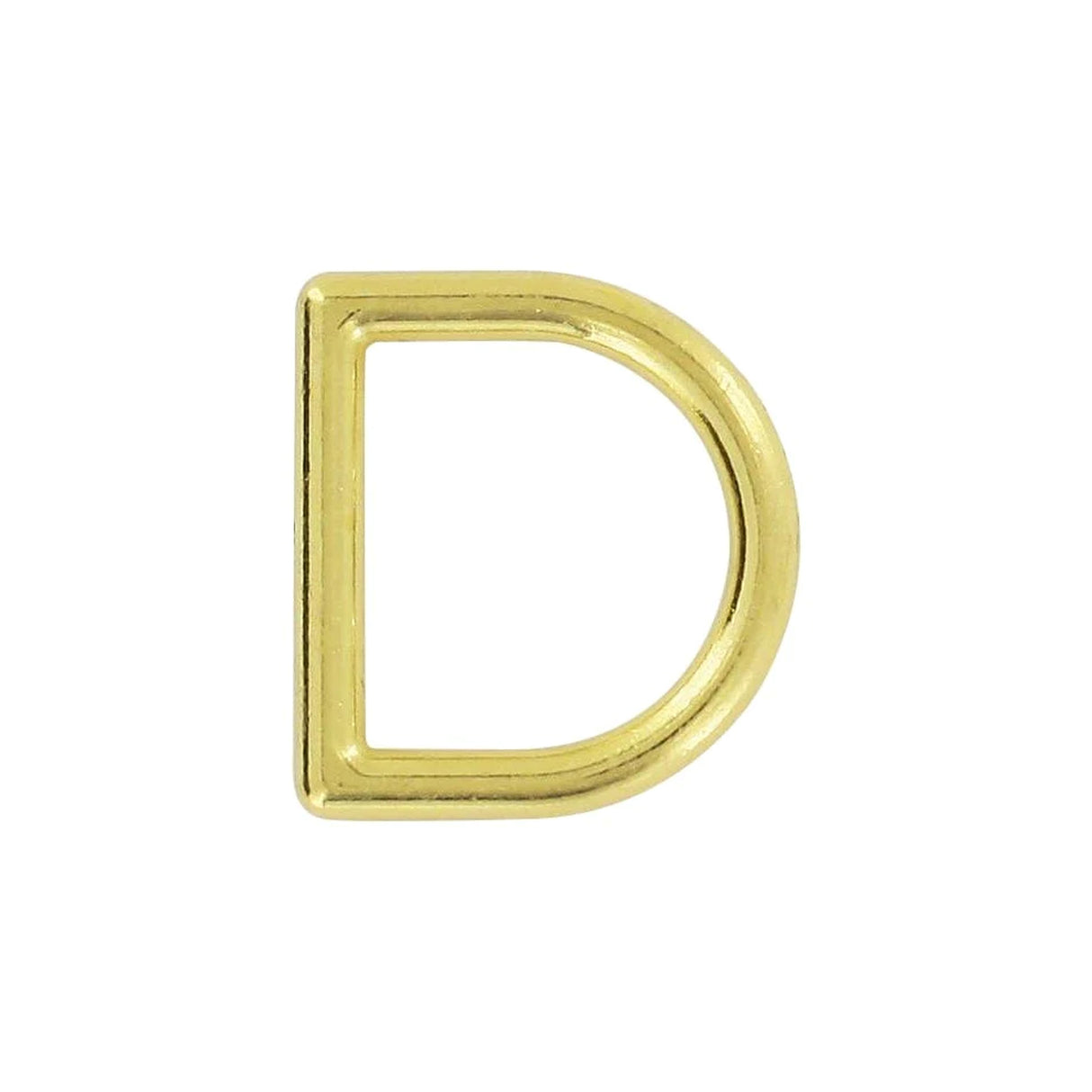 3/4" Brass, Cast D-Ring, Zinc Alloy