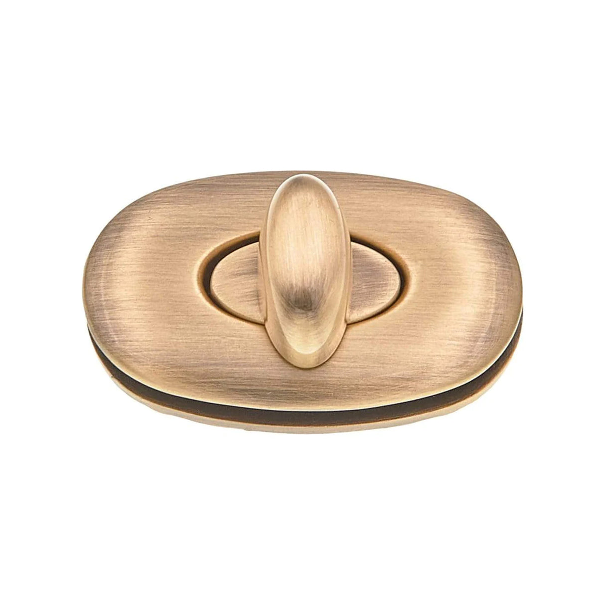 1 1/4" Antique Brass, Turn Lock, Zinc Alloy