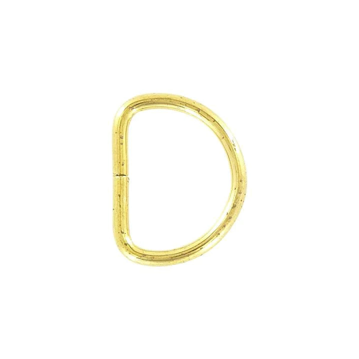 3/4" Brass, Split D-Ring, Steel