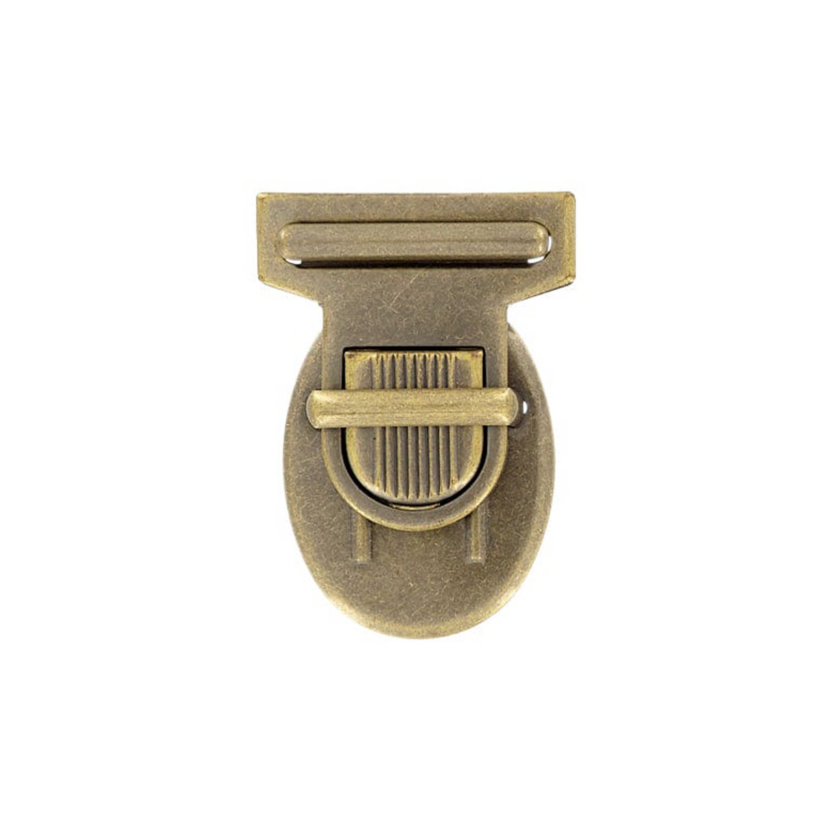 1 11/16 Antique Brass, Tuck Catch, Steel
