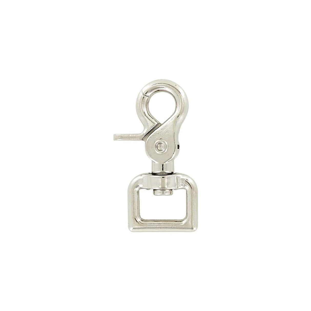 3/4" Nickel, Trigger Swivel Snap Hook, Zinc Alloy