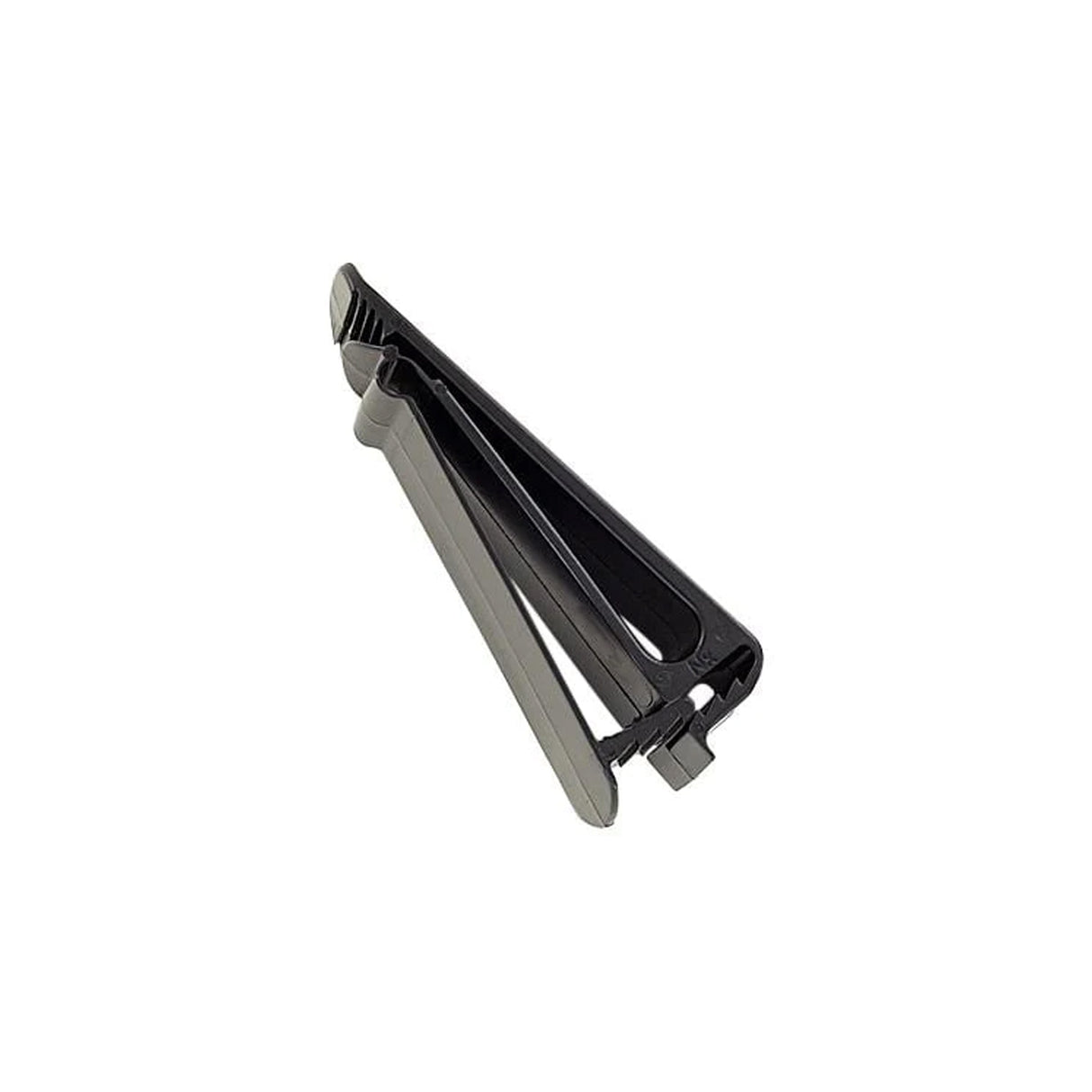 2 1/4" Black, Clip, Plastic