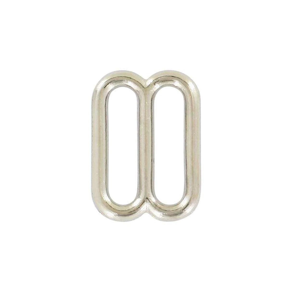 3/4" Nickel, Cast Rounded Tri Bar Slide, Zinc Alloy