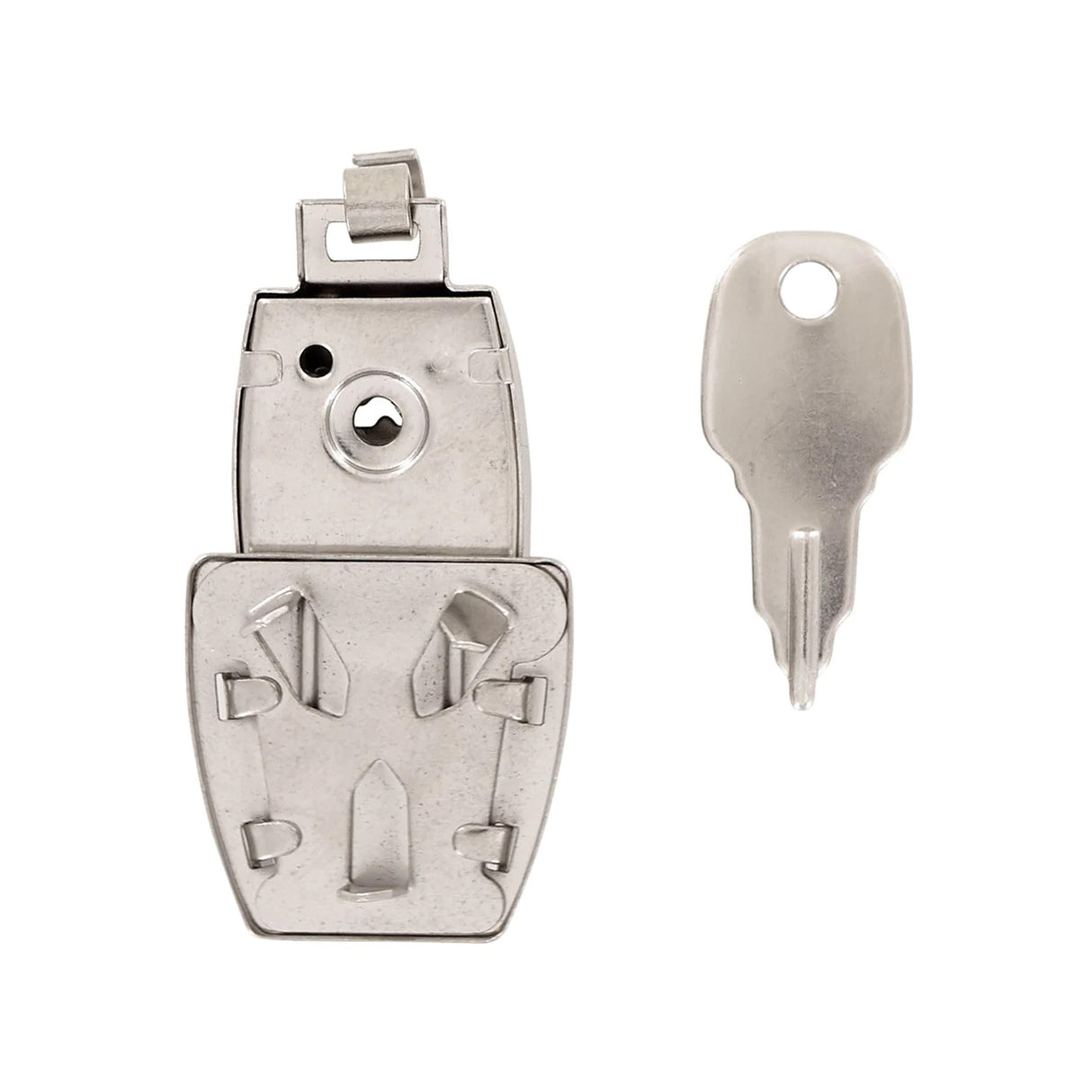 1 1/16" Chrome, Tuck Lock , Steel