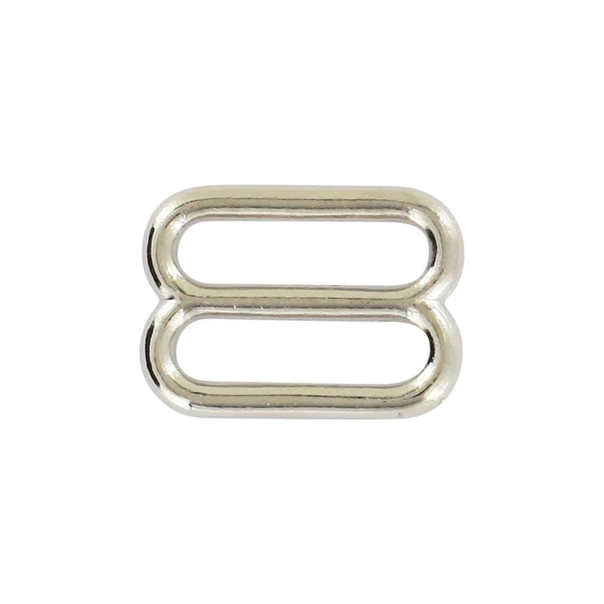 3/4" Nickel, Cast Rounded Tri Bar Slide, Zinc Alloy