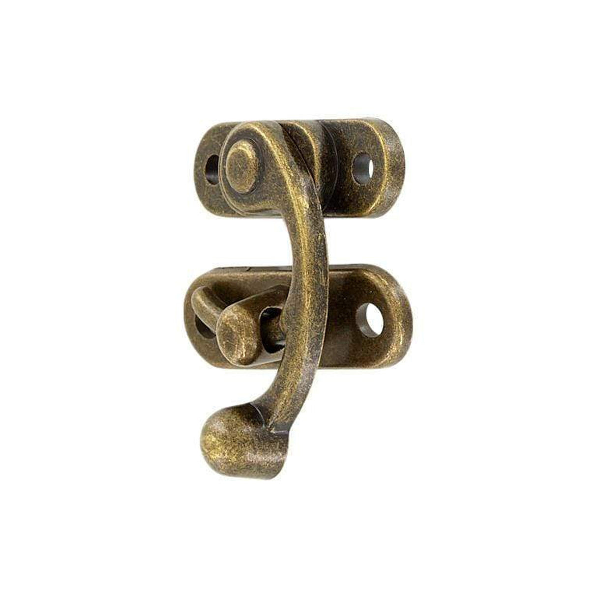1 3/16" Antique Brass, Swing Lock Clasp, Zinc Alloy