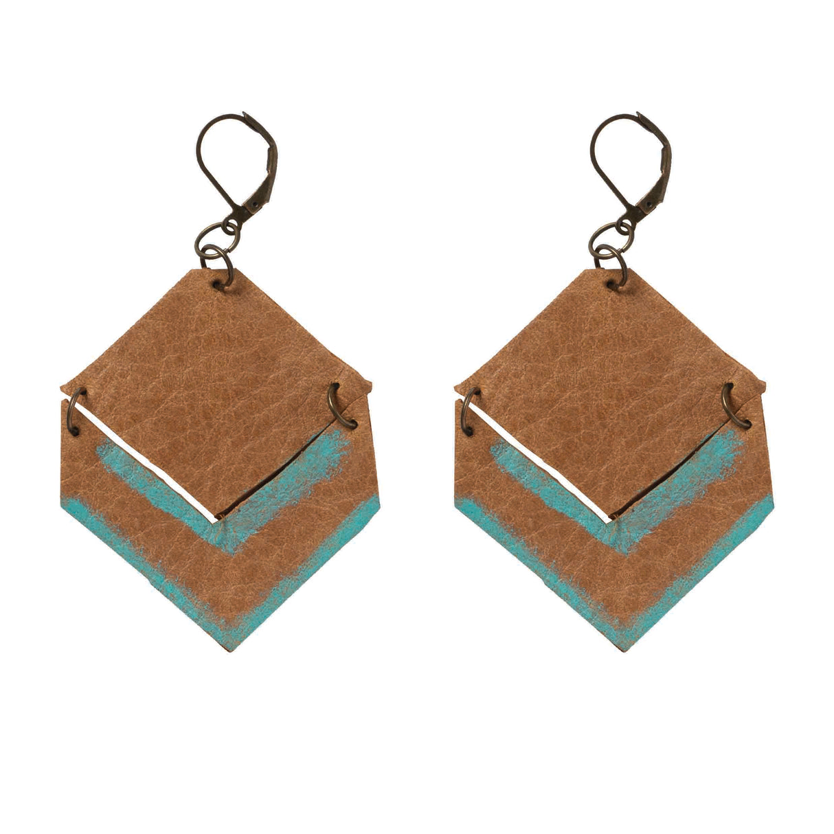 Assorted Leather Remnant Bag