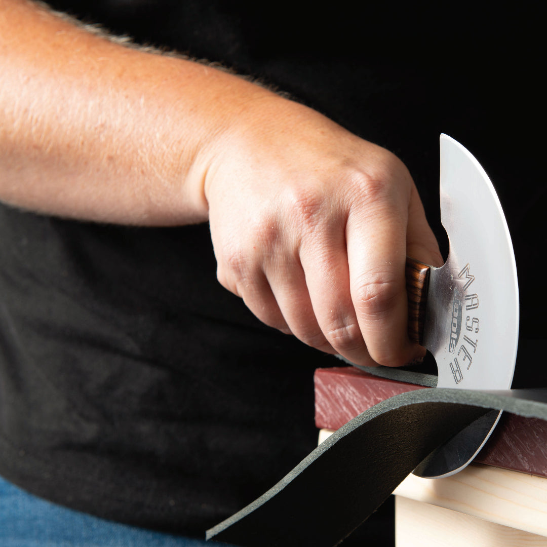 Master Tool Deluxe Round Knife, 4-7/8"