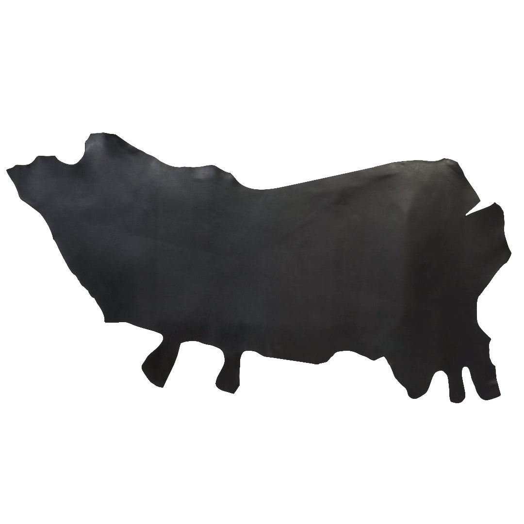 Black Veg Tanned Strap Leather, 7/8 oz.