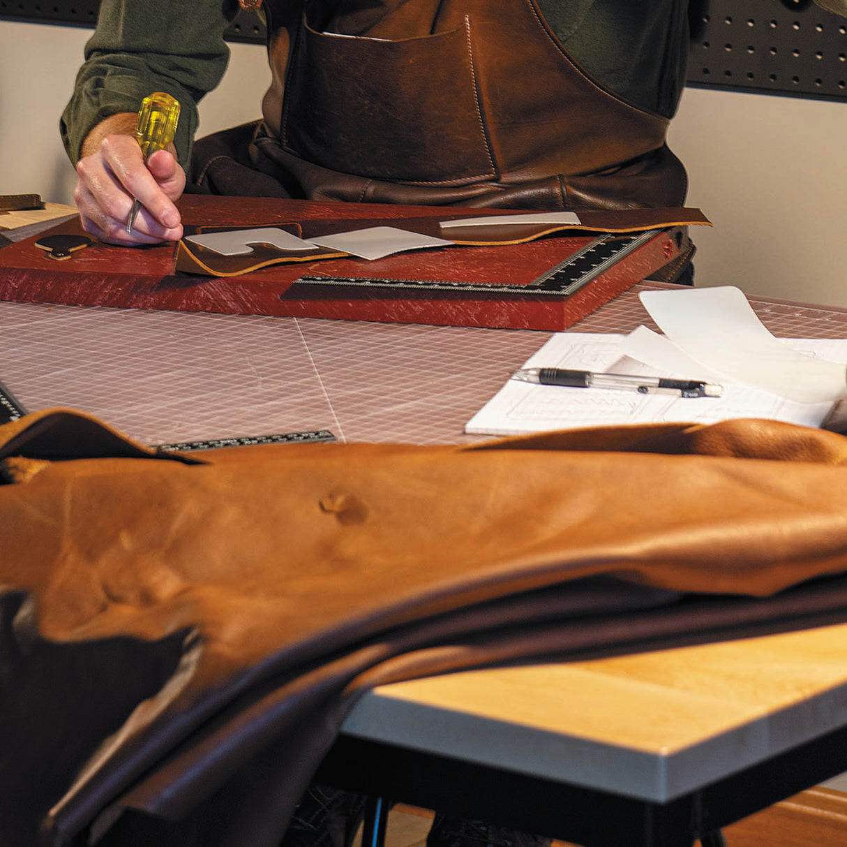 12" x 8" Steel Square with Non-Slip Tape