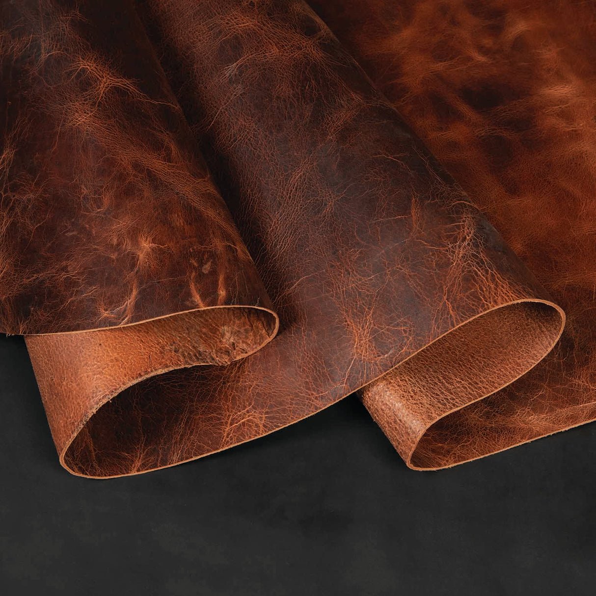 Water Buffalo Leather Single Bends