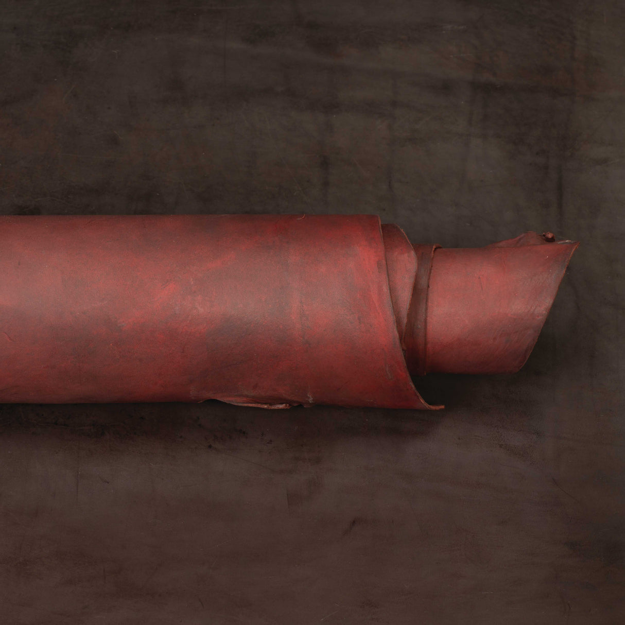 CHAHINLEATHER® Burgundy Alum Tanned Leather, Sides