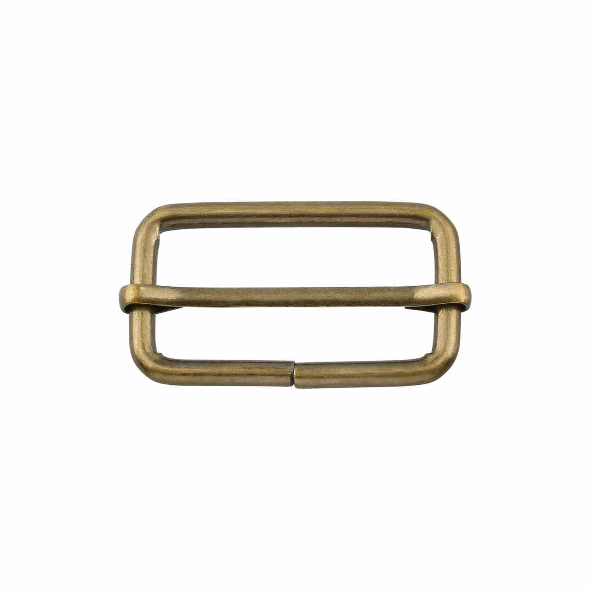 Ohio Travel Bag 1 1/2" Antique Brass, Split Strap Slide, Steel, #C-1662-ANTB C-1662-ANTB