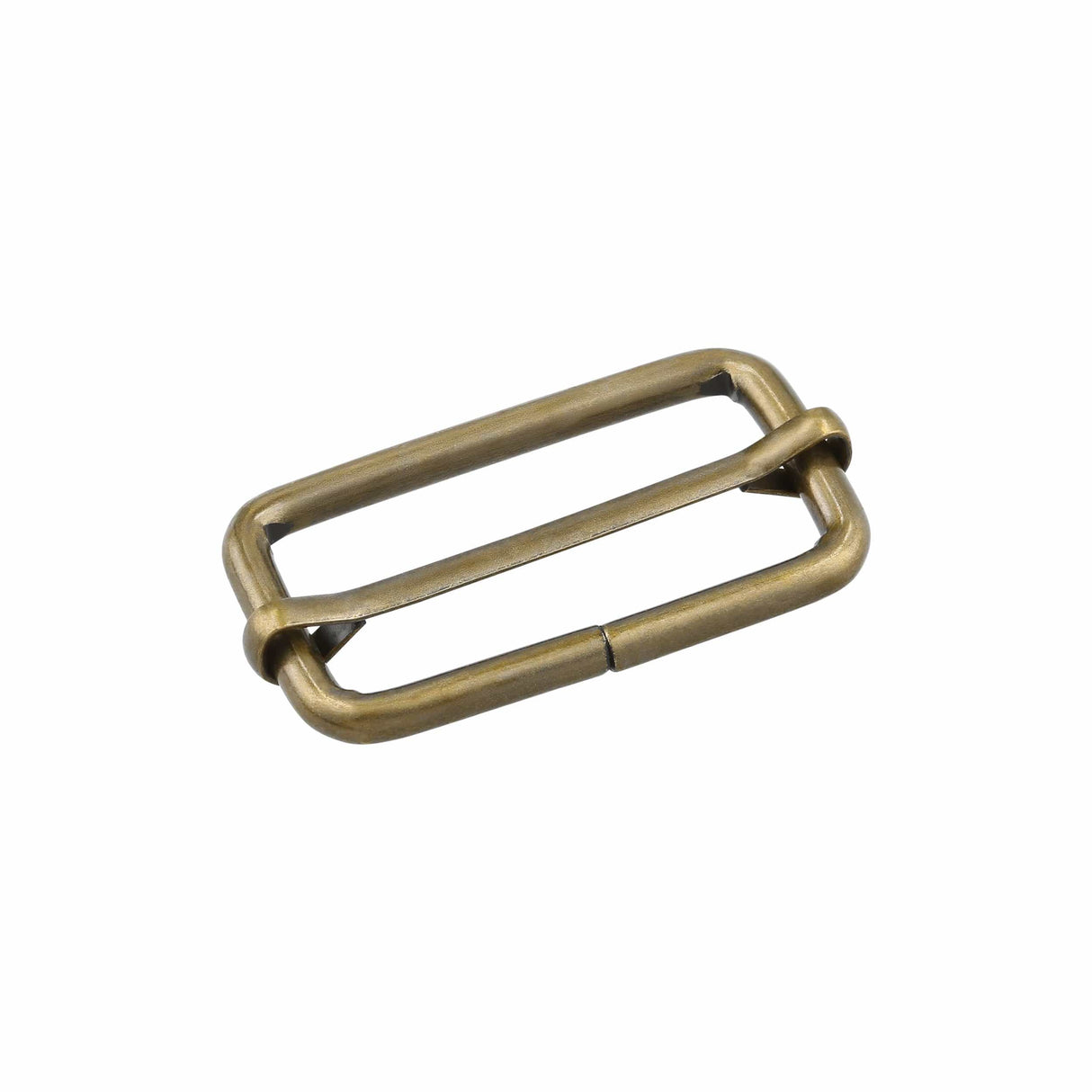 Ohio Travel Bag 1 1/2" Antique Brass, Split Strap Slide, Steel, #C-1662-ANTB C-1662-ANTB