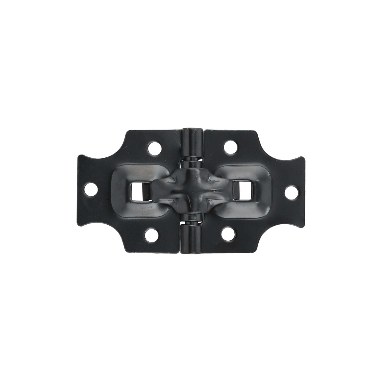 Ohio Travel Bag 1 1/2" Black, Stop Hinge Plate, Steel, #D-61-BLK D-61-BLK