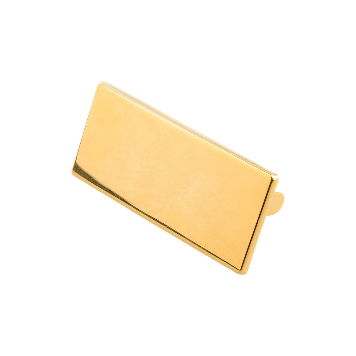 Ohio Travel Bag 1 1/2" Gold, Logo Plate, Zinc Alloy, #P-3249-GOLD P-3249-GOLD