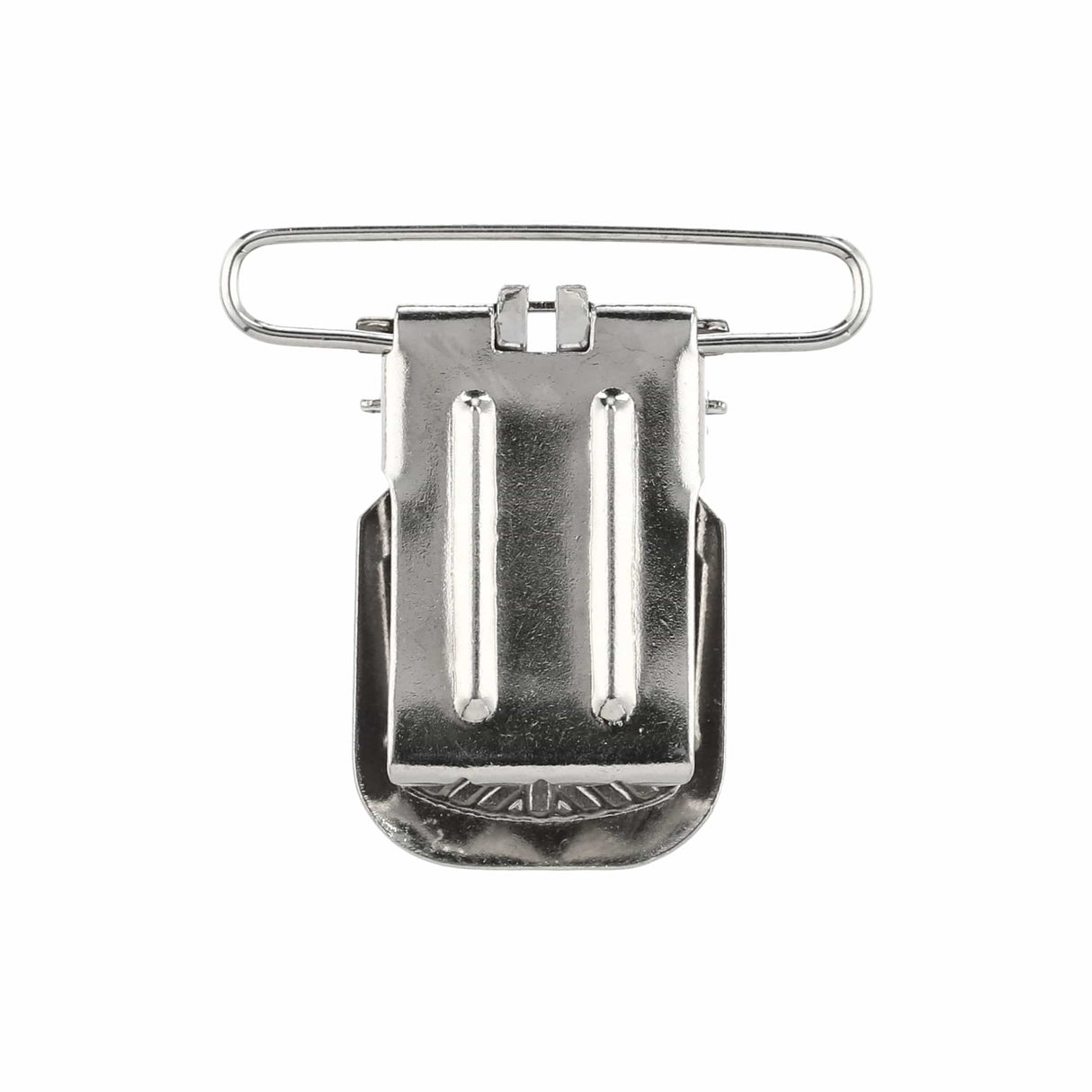 Ohio Travel Bag 1 1/2" Nickel, Suspender Clip, Steel, #C-1269-112-NP C-1269-112-NP