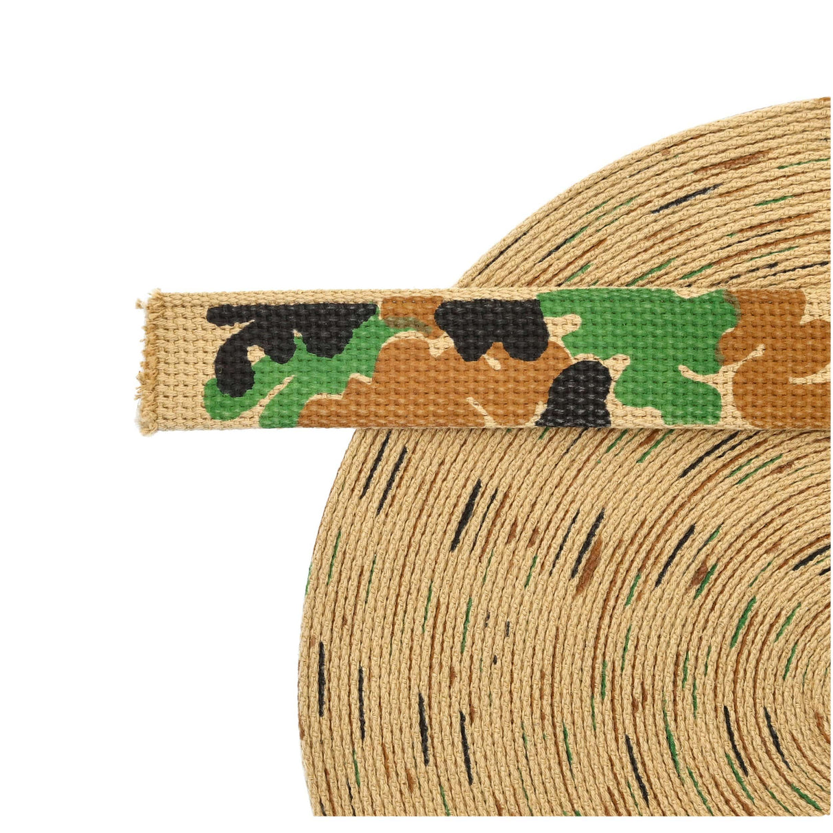 Ohio Travel Bag 1 1/4" Buff Camouflage, Heavy Weight, Cotton, #COT-1-1-4-BUF COT-1-1-4-BUF