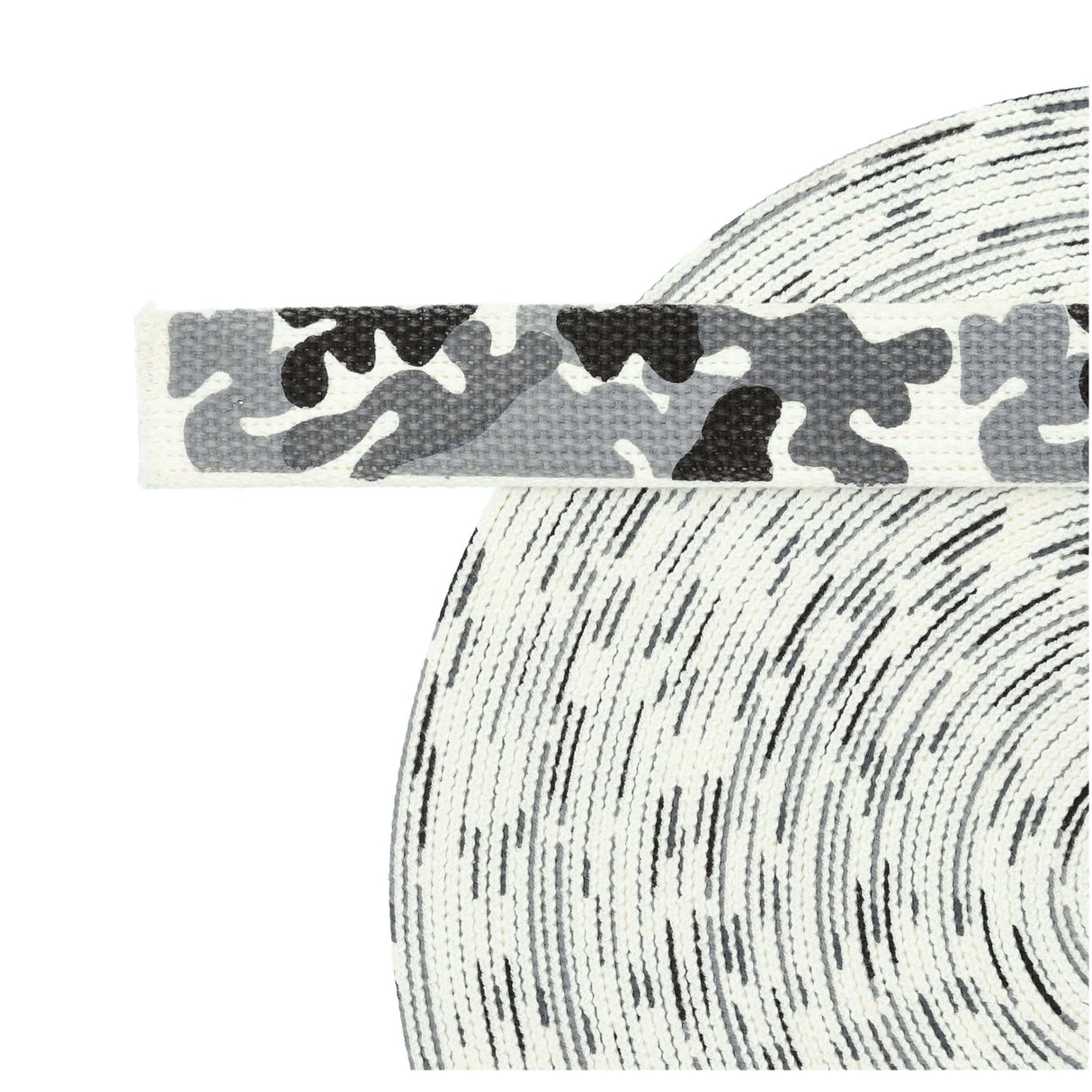 Ohio Travel Bag 1 1/4" White Camouflage, Heavy Weight, Cotton, #COT-1-1-4-WHT COT-1-1-4-WHT