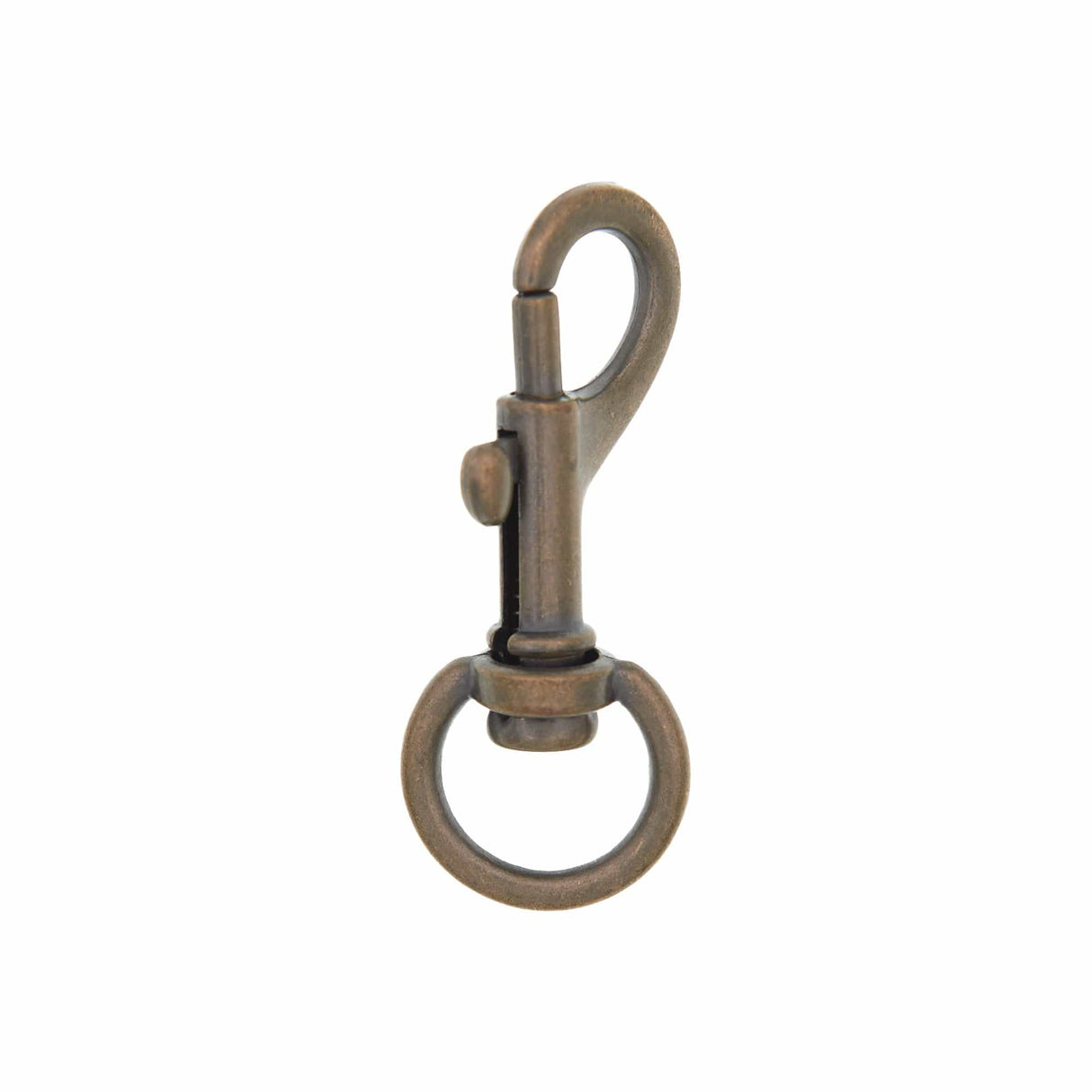 Ohio Travel Bag 1/2" Antique Brass, Bolt Swivel Snap Hook, Zinc Alloy, #P-1801-ANTB P-1801-ANTB