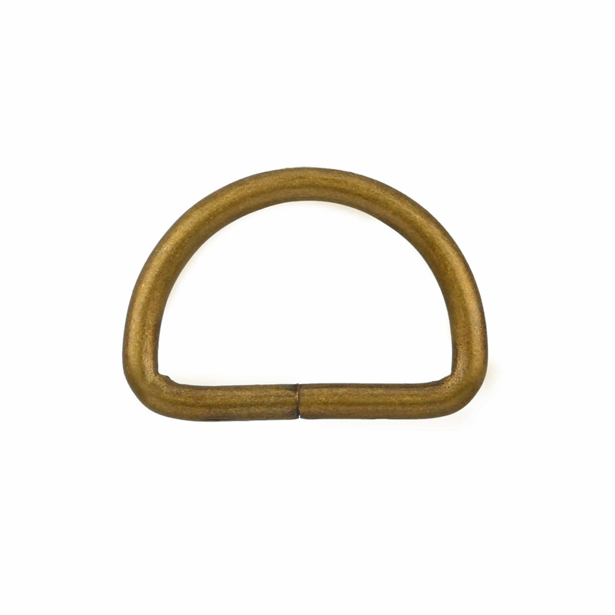 Ohio Travel Bag 1/2" Antique Brass, Split D Ring Light, Steel, #D-101-ANTB D-101-ANTB