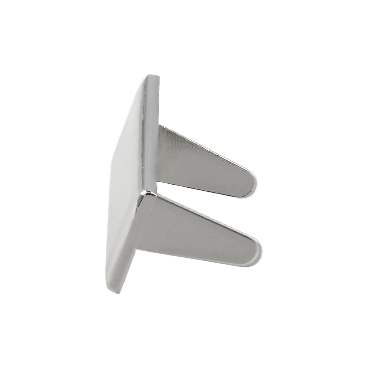 Ohio Travel Bag 1/2" Nickel, Logo Plate with Prongs, Zinc Alloy, #P-3251-NIC P-3251-NIC