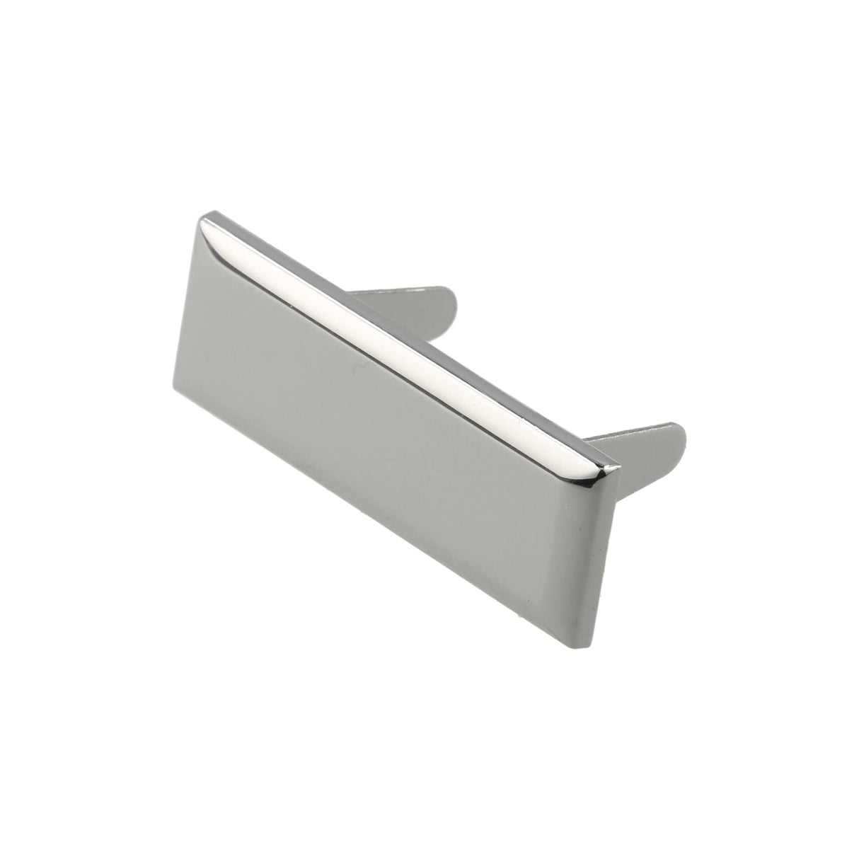 Ohio Travel Bag 1/2" Nickel, Logo Plate with Prongs, Zinc Alloy, #P-3251-NIC P-3251-NIC