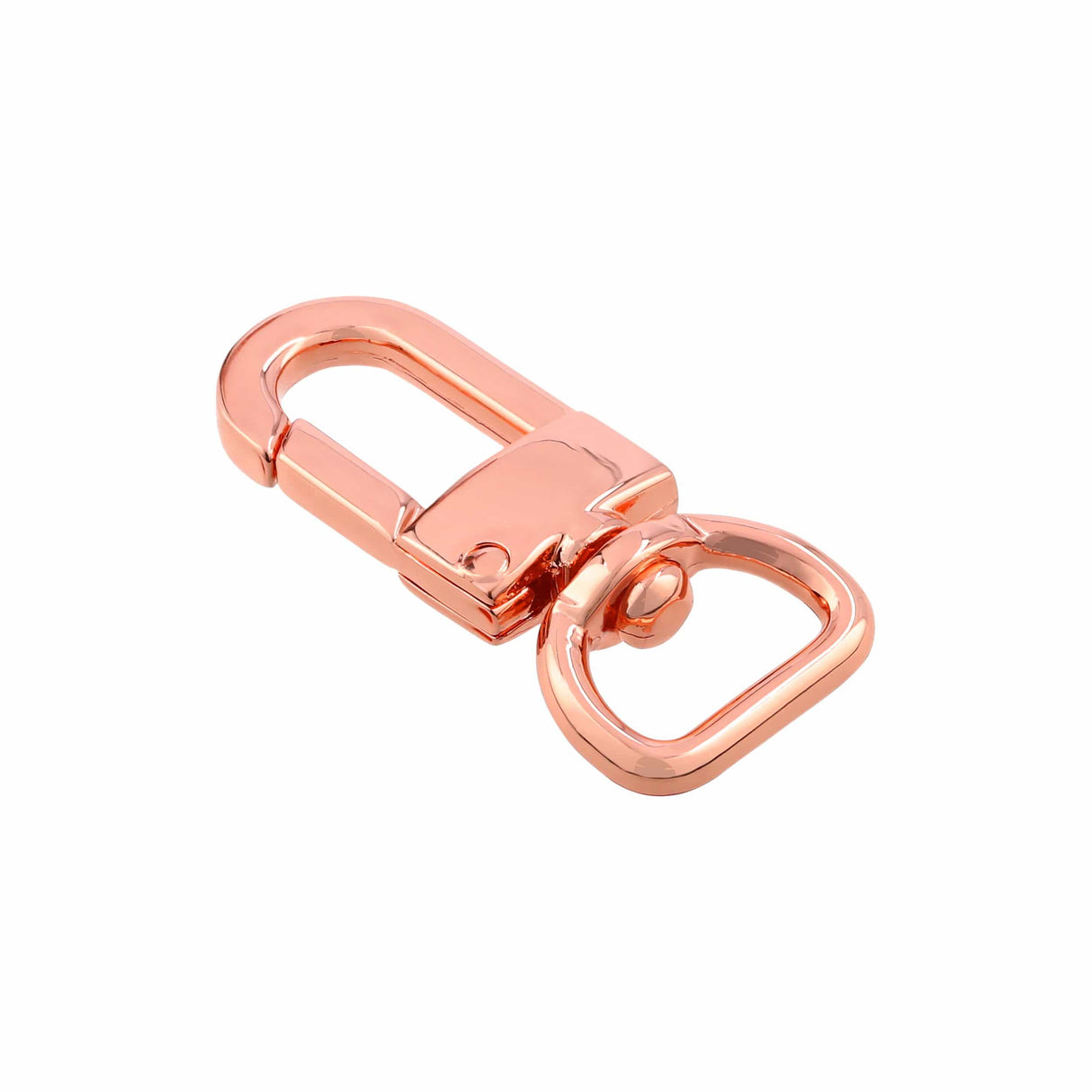 Ohio Travel Bag 1/2" Shiny Copper, Lever Swivel Snap Hook, Zinc Alloy, #P-2765-CPR P-2765-CPR