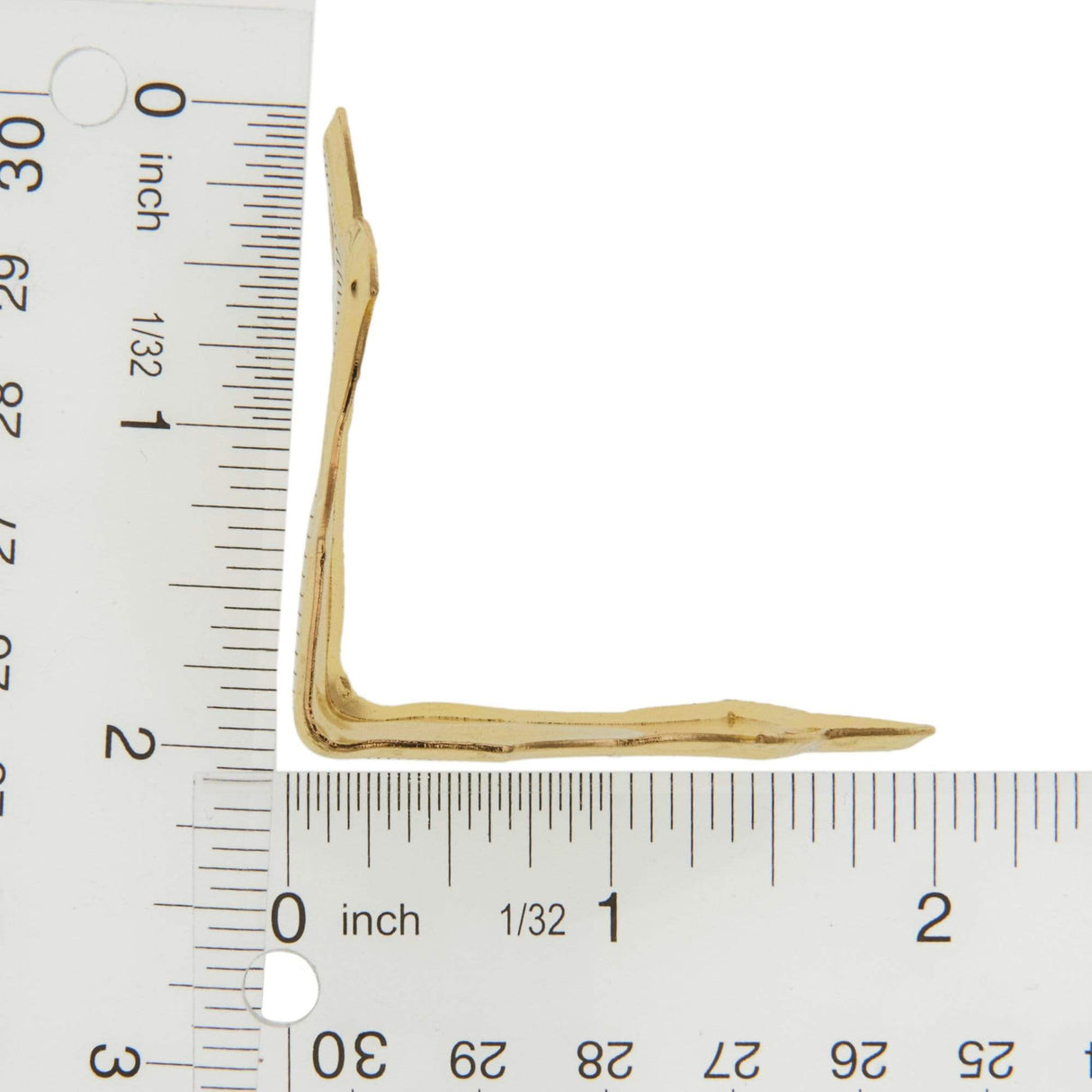 Ohio Travel Bag 1 3/4 Brass, Trunk Clamp Plate, Steel, #L-3683 L-3683