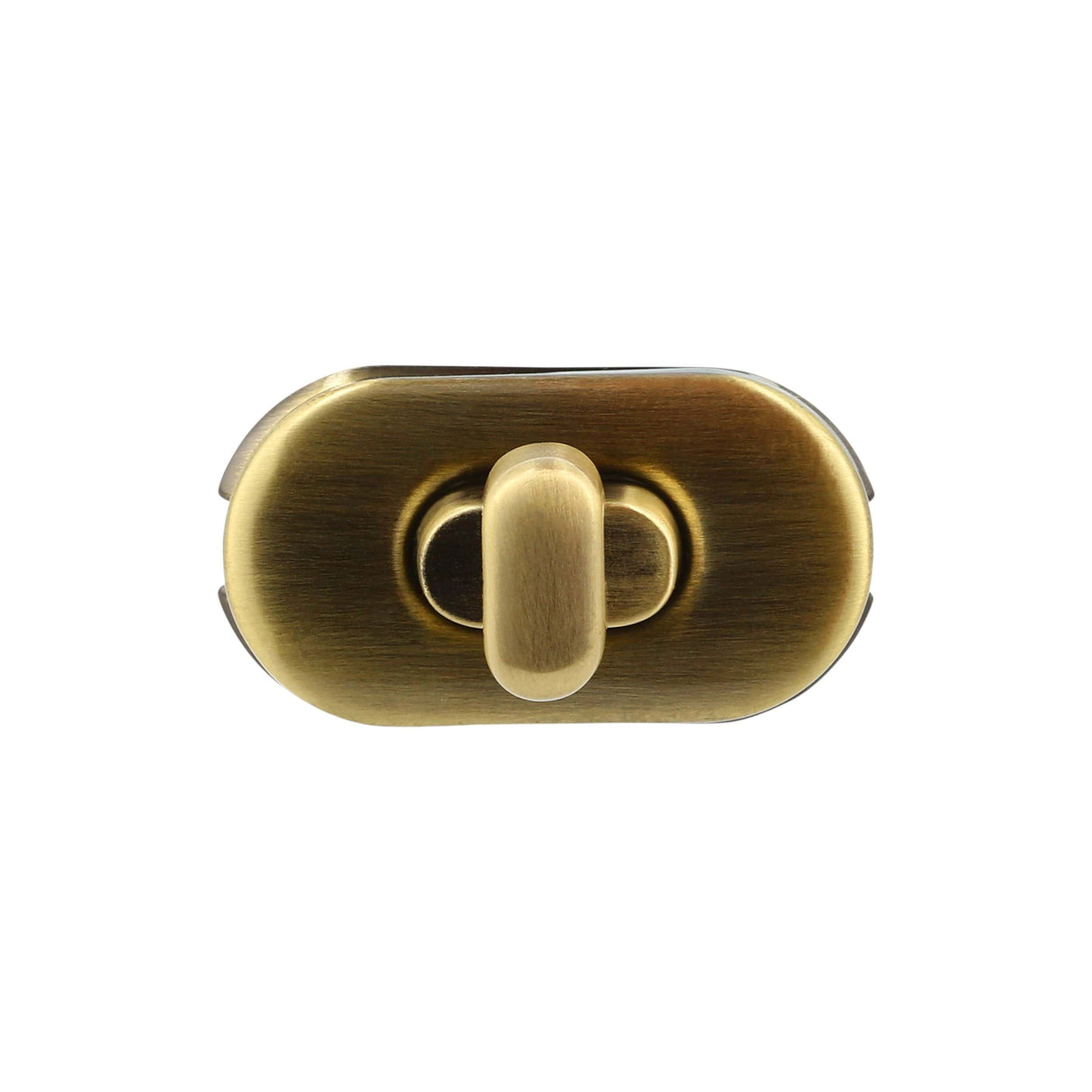 Ohio Travel Bag 1 3/8" Antique Brass, Turn Lock, Zinc Alloy, #P-2469-ANTB P-2469-ANTB