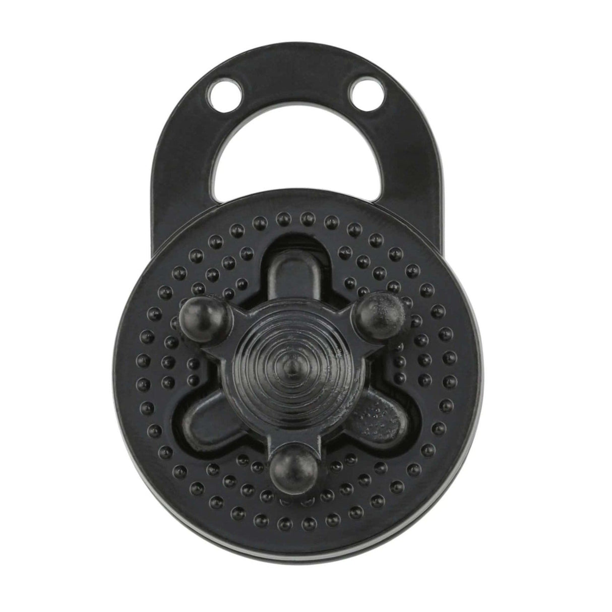 Ohio Travel Bag 1 3/8" Black, Turn Lock , Zinc Alloy, #P-2410-BLK P-2410-BLK