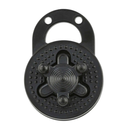 Ohio Travel Bag 1 3/8" Black, Turn Lock , Zinc Alloy, #P-2410-BLK P-2410-BLK