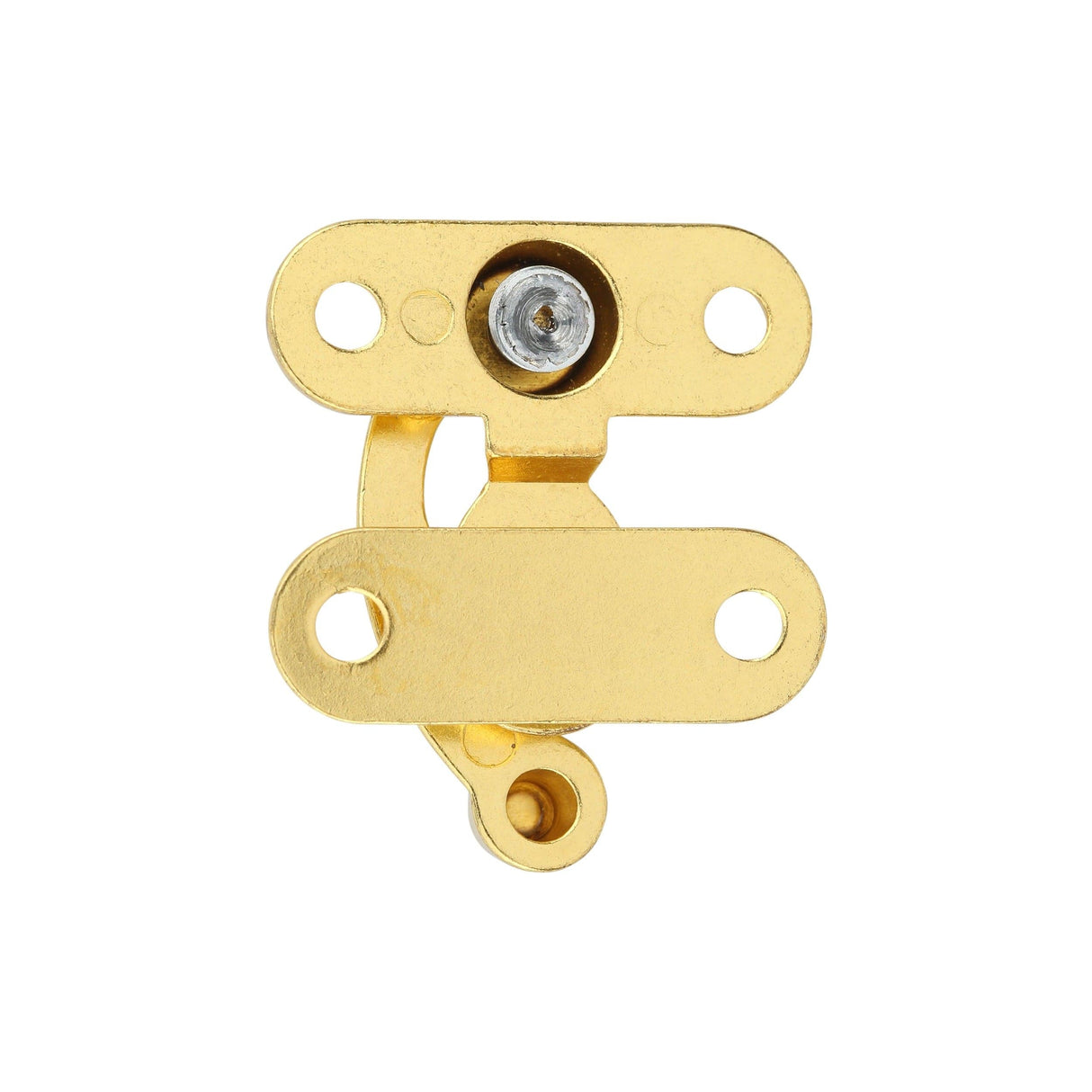 Ohio Travel Bag 1 5/16" Gold, Swing Lock Clasp, Zinc Alloy, #P-2263-GOLD P-2263-GOLD