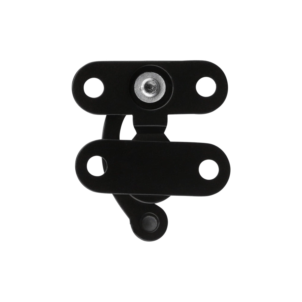 Ohio Travel Bag 1 5/16" Matte Black, Swing Lock Clasp, Zinc Alloy, #P-2263-MBLK P-2263-MBLK