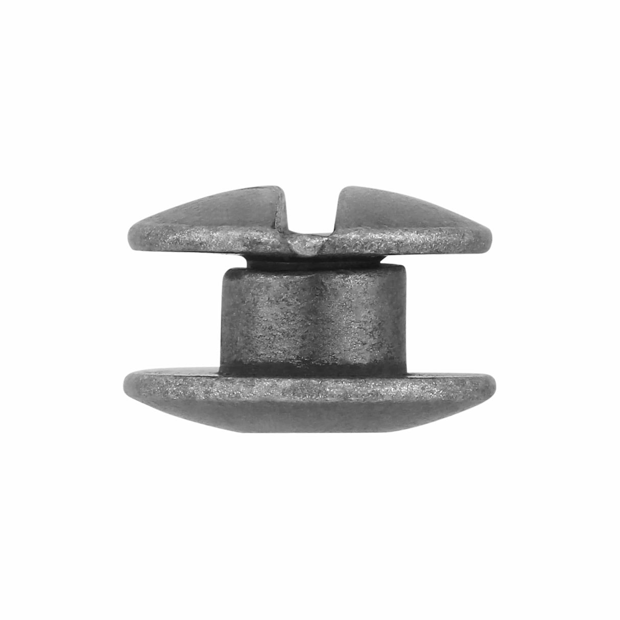 Ohio Travel Bag 1/8" Nickel, Open Hole Chicago Screw, Solid Brass, #L-156OH-1-8-NIC L-156OH-1-8-NIC