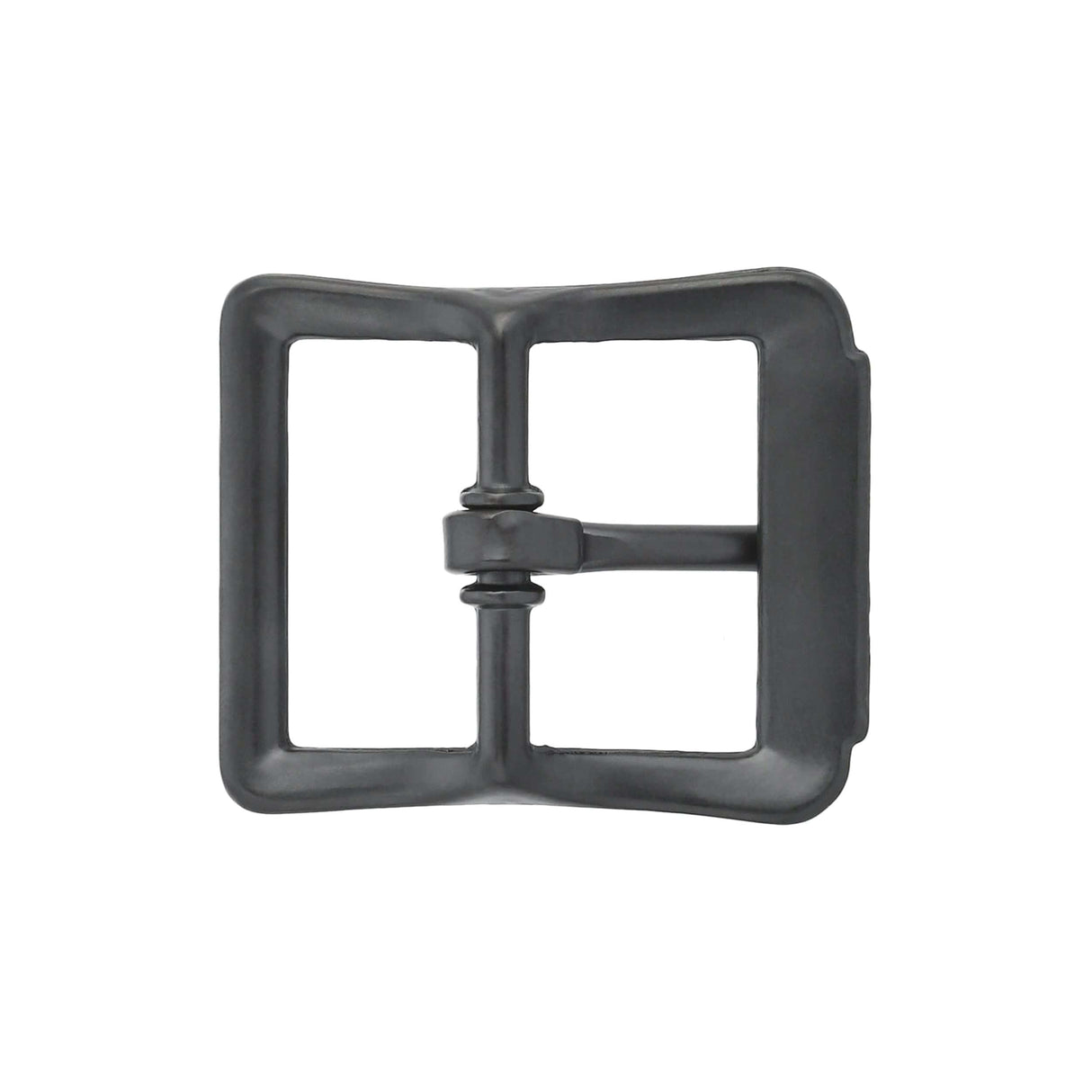 Ohio Travel Bag 1" Black, Immitation Roller Center Bar Buckle, Zinc Alloy, #C-54-1-BLK C-54-1-BLK