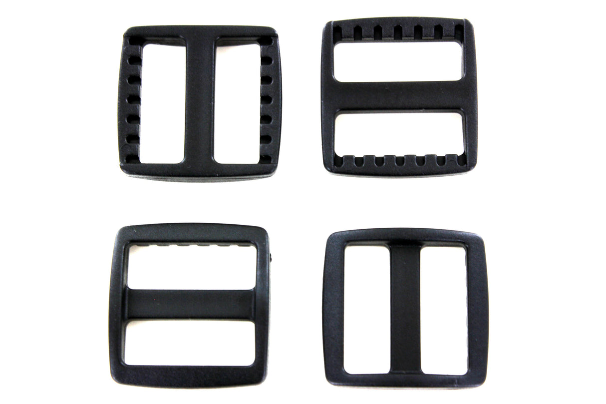 Ohio Travel Bag 1" Black, Slide 3-Bar w/ Rigid Grip, Plastic, #C-2127-1 C-2127-1