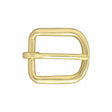 Ohio Travel Bag 1" Brass, Split Heel Bar Buckle, Solid Brass, #C-2181-1 C-2181-1