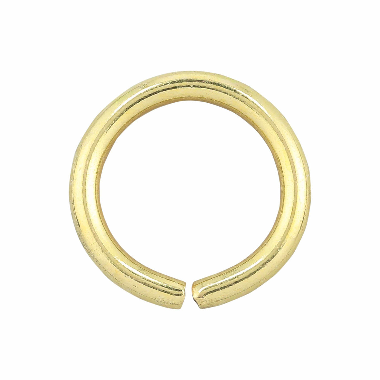Ohio Travel Bag 1" Brass, Split O ring, Solid Brass, #P-3247-1 P-3247-1