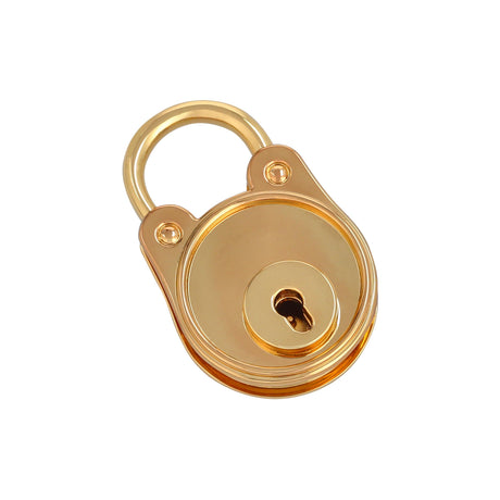 Ohio Travel Bag 1" Gold, Padlock, Zinc Alloy, #L-3388-GOLD L-3388-GOLD