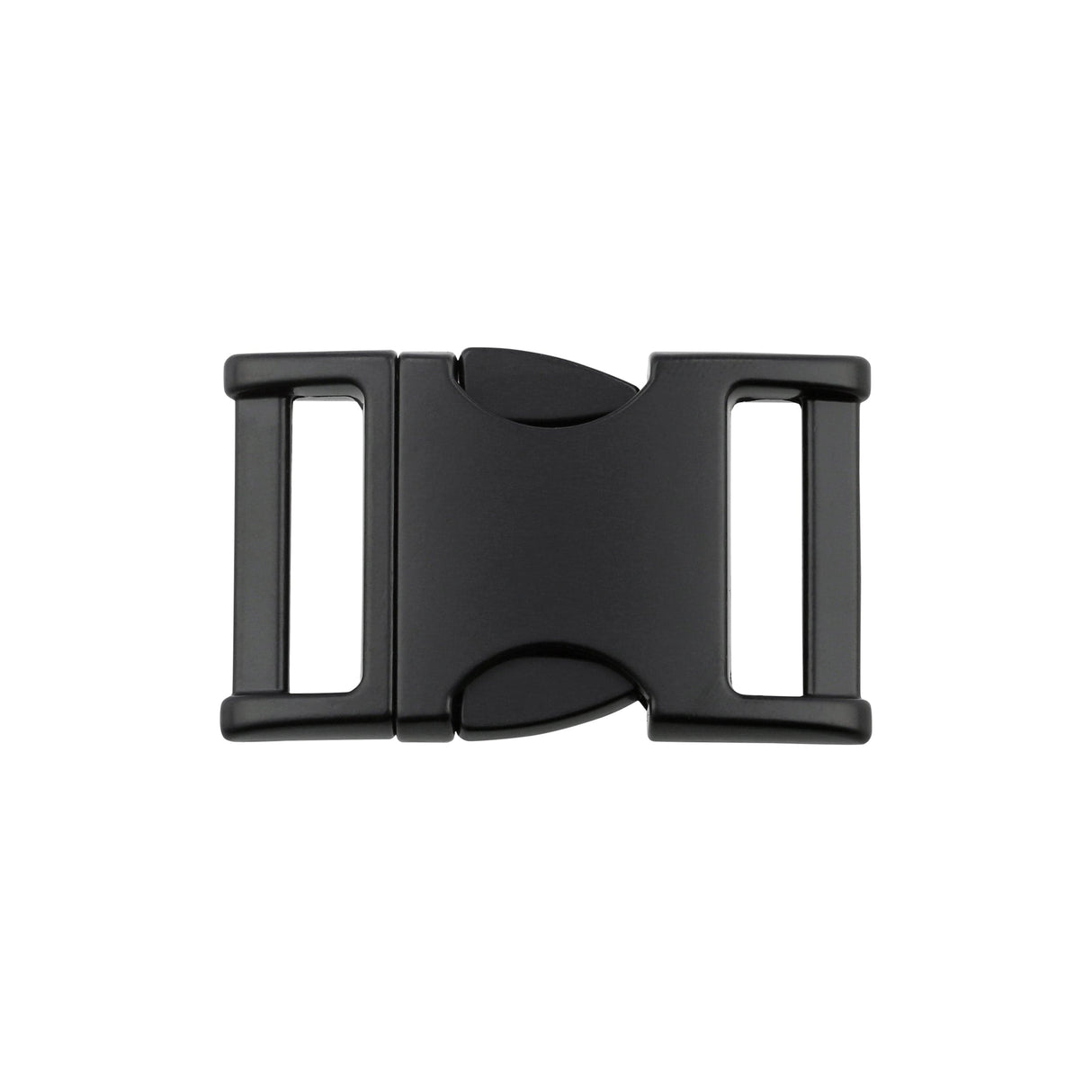 Ohio Travel Bag 1" Matte Black, Side Squeeze Buckle, Zinc Alloy, #C-250-1-BLK C-250-1-BLK