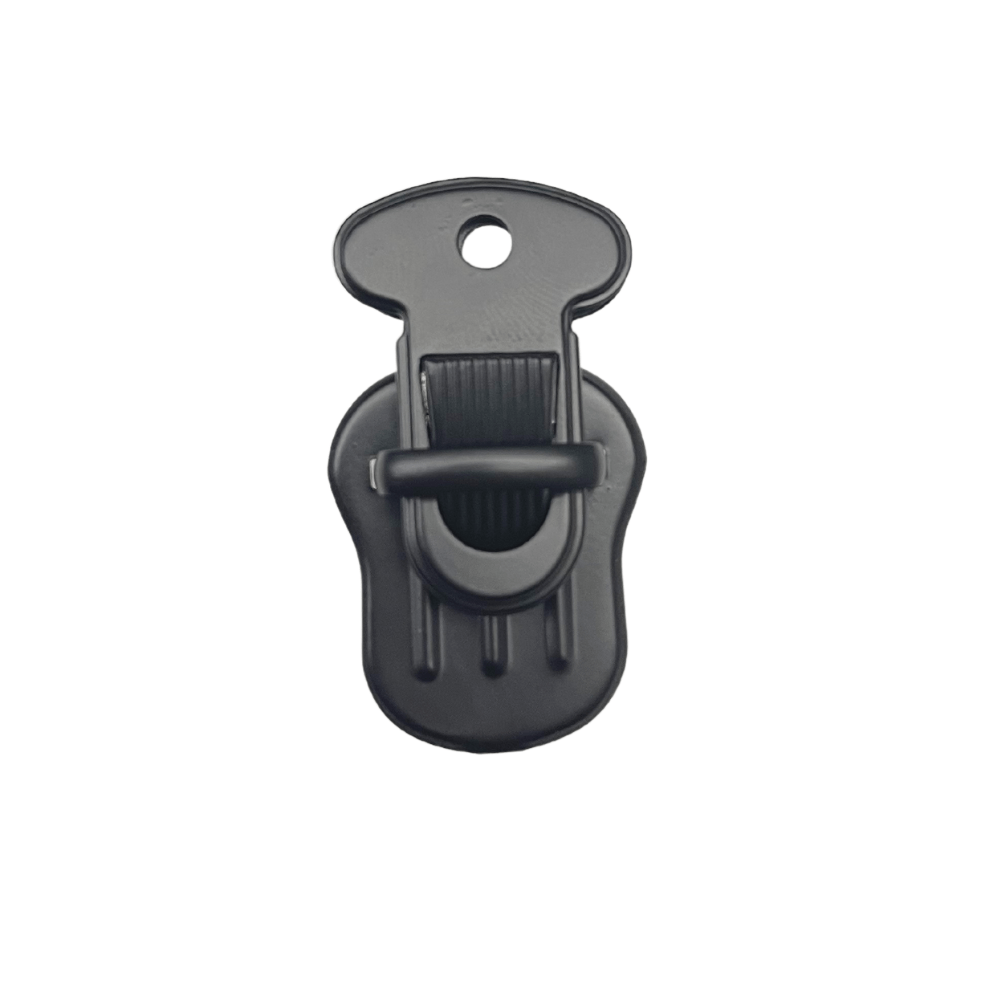 Ohio Travel Bag 1" Matte Black, Tuck Catch, Steel, #L-3900-MBLK L-3900-MBLK